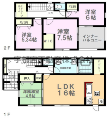  �y�Ԏ�}�z�p���g���[��WIC�����B�Ǝ������Ǝ��[�͂ɂ���������A��Ƃ�𐶂�4LDK�B