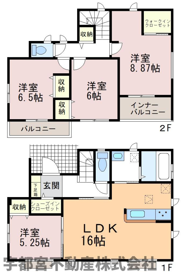  �y�Ԏ��}�z4LDK�̂�Ƃ肠��Ԏ���1�K�ɓƗ������m��������A�ݑ�[�N��q�ԂɃs�b�^���B���։��̃V���[�Y�C���N���[�[�b�g��E�H�[�N�C���N���[�[�b�g�Ȃǎ��[���[�����A������Ԃ��L���ۂĂ�̂����́I