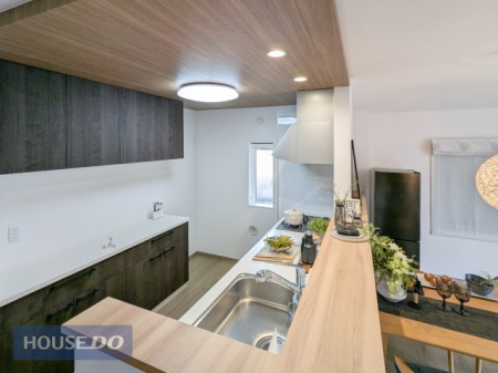  �y�J�E���^�[�L�b�`���z���n�����ʐ^�B�J�E���^�[�L�b�`���B