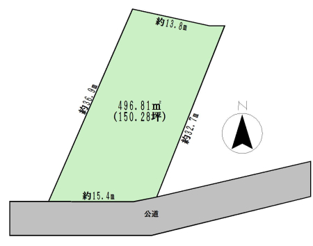 ���} ��150�ؒ��̍L��ȕ~�n���쑤�̌����ɖʂ��Ă���A�z������m�ۂ��e�Ղł��B���ꂾ���̍L��������΁A�����̌��z��L����A������̕��񒓎ԂȂǁA���R�x�̍������z�v�����������\�ł��B