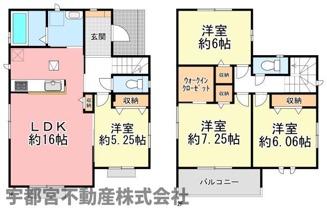  �y�Ԏ��}�zA�����@1�K�ɐ������W�񂵂��Ǝ������̗ǂ��ƁA�S����5.25���ȏ�̂�Ƃ肠��4LDK�����́BWIC��M���Ɋe���Ɏ��[������A�Ƒ��̐����Ɋ��Y���@�\�I�ȊԎ��ł��B