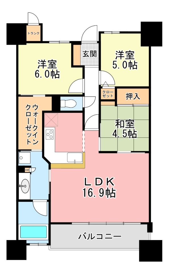  ��e�ʂ̃E�H�[�N�C���N���[�[�b�g�ɉ����A���։��̃g�����N�X�y�[�X���B�G�ߕ����̓�����X�}�[�g�Ɏ��[�ł��܂��B