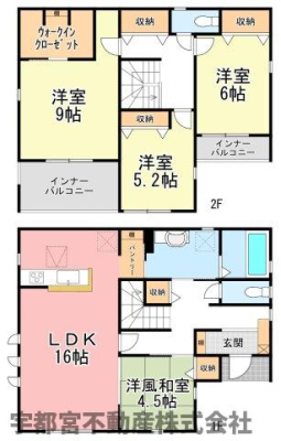  �y�Ԏ��}�z2�����@16���̍L�XLDK�ɉ����A�S�������[��WIC�A�p���g���[�����Ŏ��[�̓o�b�`���B2�̃C���i�[�o���R�j�[��Ǝ������̗ǂ����ʎ��ȂǁA��炵�₷���ɂ���������Ԏ��ł��B