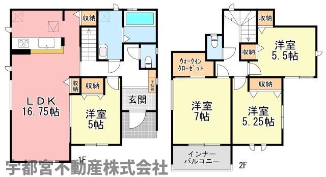  �y�Ԏ��}�zA�����@���@�\���̍���1�K�m���􏫗��I�ȐQ���Ƃ��Ă��g���܂��􂳂�ɁA�����˂��J�����LDK�ƍ��킹�Čv21.75���̑��Ԃɑ�ϐg�I