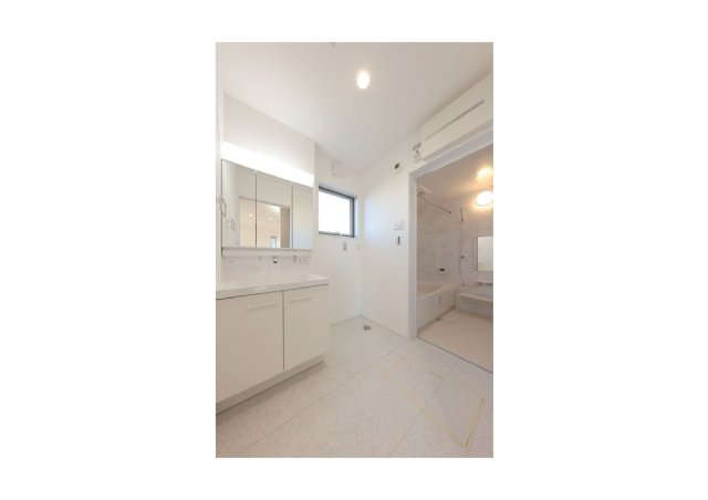���ʑ�E���ʏ� �傫�Ȑ��ʃ{�E���ƃn���h�V�����[�ŁA�����C�ɓ���Ȃ��Ă����ʑ�Ŏ�y�ɐ�����O�ʋ��̗����ɂ͎��[�X�y�[�X������܂��B�i3�N�O�����̎ʐ^�j